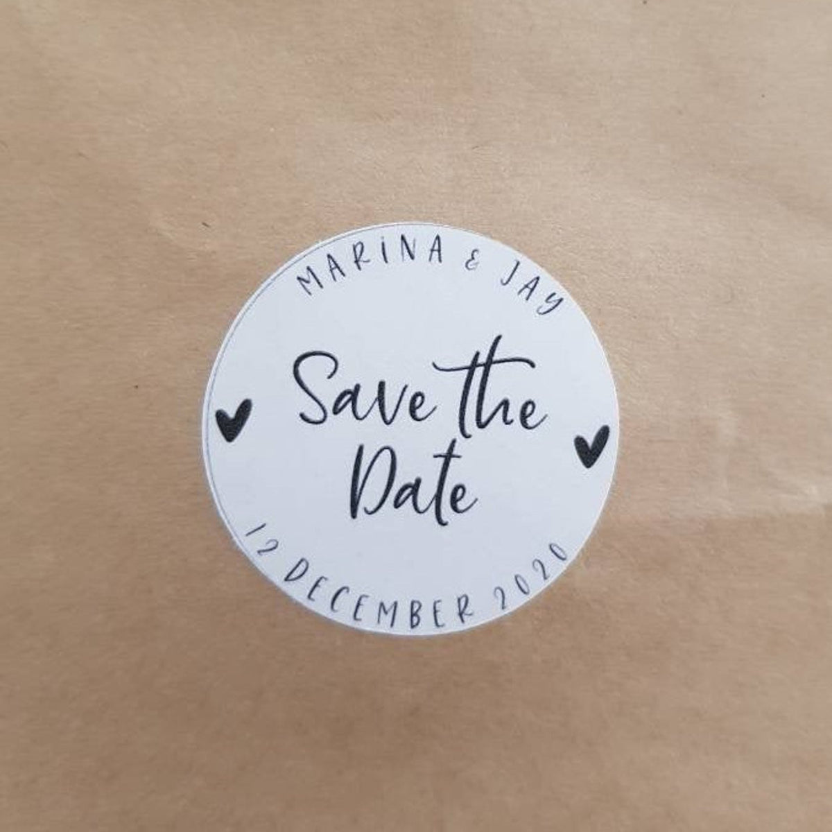 Stickers Save the Date